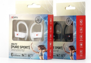 Xblitz PURE Sport – słuchawki BT douszne białe