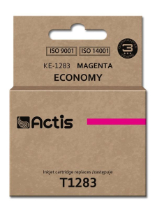 Tusz ACTIS KE-1283 (zamiennik Epson T1283; Standard; 13 ml; czerwony)