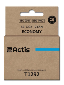 Tusz ACTIS KE-1292 (zamiennik Epson T1292; Standard; 15 ml; niebieski)