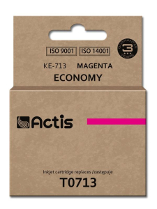 Tusz ACTIS KE-713 (zamiennik Epson T0713  T0893  T1003; Standard; 13.5 ml; czerwony)