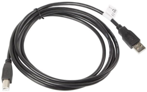 Lanberg USB-B 1.8m czarny