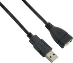 Kabel Lanberg  CA-USBE-10CC-0030-BK (USB 2.0 Męski - USB 2.0 Żeński; 3m; czarny)