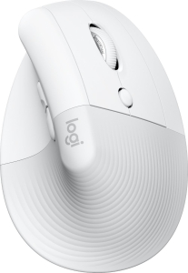 Mysz bezprzewodowa Logitech Lift ergonomiczna for Mac biała 910-006477