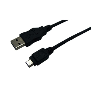 LogiLink mini USB 1.8m czarny