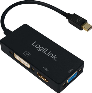 LogiLink mini DisplayPort - HDMI/DVI/DisplayPort