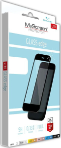 MyScreen Protector - Szkło hartowane na lekko zaokrąglone ekrany DIAMOND GLASS LITE edge FULL GLUE do Samsung Galaxy A70 / A70s