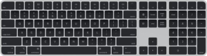Apple Magic Keyboard z Touch ID i polem numerycznym (US) czarny