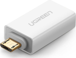 UGREEN US195 USB do micro USB, OTG (biały)