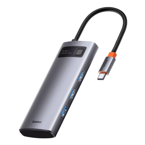 Replikator - Baseus 5w1 Hub USB-C na 3x USB 3.0 + HDMI + USB-C PD