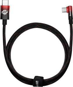 Baseus MVP2 USB-C do USB-C, 100W, 1m (czarno-czerwony)