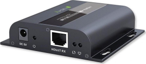 Techly 361865 Odbiornik do extendera HDMI 1080p 60Hz HDBitT do 120m po skrętce Cat6, IR