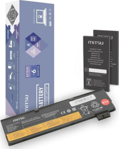 Mitsu do Lenovo ThinkPad T570 4400 mAh (47 Wh) 10.8 - 11.1 Volt