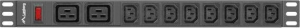 Listwa antyprzepięciowa - Lanberg listwa zasilająca PDU 10 gniazd 2.0m