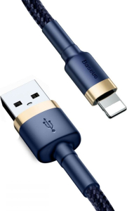 Baseus Cafule USB do Lightning 2,4A 1m (złoto-granatowy)