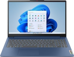 Laptop Lenovo IdeaPad Slim 3 15AMN8 Ryzen 3 7320U 15.6  FHD IPS 300nits AG 8GB LPDDR5 DDR512 Radeon 610M Graphics Win11 Abyss Blue