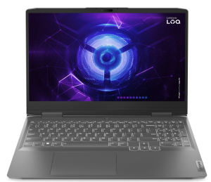Laptop Lenovo LOQ 15IRH8 i5-12450H 15.6  FHD IPS 350nits AG 144Hz 16GB DDR5 4800 SSD512 GeForce RTX 4050 6GB NoOS Storm Grey