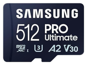Samsung Ultimate microSDXC 512GB UHS-I U3 [Zapis 130MB/s Odczyt 200MB/s]