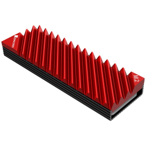 Jonsbo M. 2-3 radiator SSD M.2 - czerwony