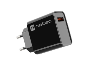 Natec Ribera 18W USB-A czarna