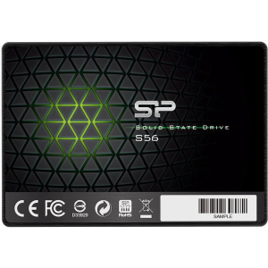 Dysk SSD Silicon Power S56 120GB 2 5  SATA III 550/420 MB/s (SP120GBSS3S56B25)