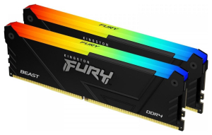 Pamięć - Kingston Fury Beast RGB 64GB [2x32GB 3200MHz DDR4 CL16 DIMM]