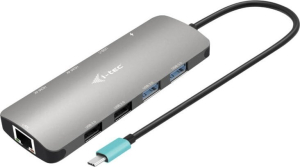 Replikator - i-tec USB-C Metal Nano 2x HDMI LAN Power Delivery 100W