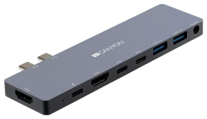 Replikator - Canyon DS-8 do MacBook Pro/Air 8w1 Szara