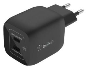 Belkin GaN 45W WCH011vfBK 2x USB-C