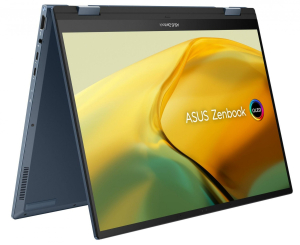Laptop ASUS ZenBook 14 Flip OLED UP3404VA-KN045W - i5-1340P | 14'' | Dotyk | 2,8k | 16GB | 512GB | Win11 | Niebieski