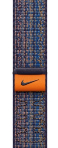 Apple Watch Pasek 45mm Game Royal/Orange Nike Sport Loop