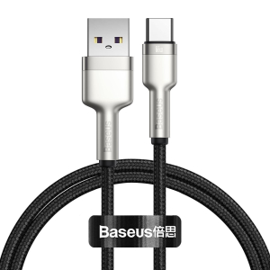 Baseus Cafule USB do USB-C, 66W, 1m (czarny)