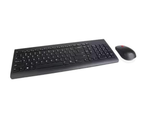 Zestaw klawiatura + mysz Lenovo 510 Wireless Combo Keyboard & Mouse GX30N81776 (USB 2.0; (US); kolor czarny; optyczna; 1200 DPI)