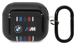 BMW Multiple Colored Lines - Etui AirPods 3 (Czarny)