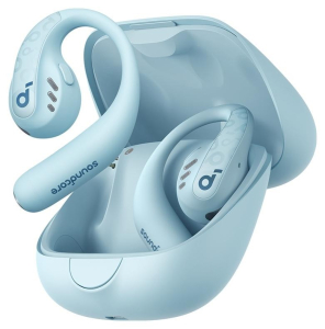 Słuchawki - Soundcore AeroFit Pro Błękitne