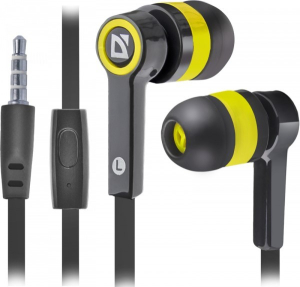 Słuchawki - Defender Pulse 420 czarno-żółty