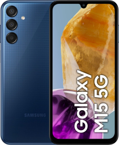 Smartfon Samsung Galaxy M15 5G 128GB Dual SIM granatowy (M156)