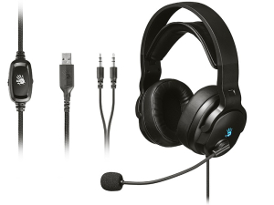 Słuchawki - A4Tech Bloody G330p USB+AUX3.5-4P czarne