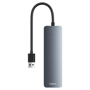 Baseus 4w1 UltraJoy Lite USB-A do USB 3.0 15cm (szary)