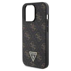 Guess 4G Triangle Metal Logo - Etui iPhone 13 Pro (czarny)