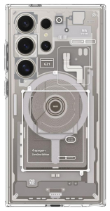 Spigen Ultra Hybrid Onetap Ring Magsafe Galaxy S24 Ultra Zero One Natural Titanium