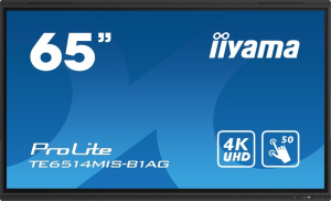 iiyama Prolite TE6514MIS-B1AG INFRARED,50pkt,VA,4K,7H,WiFi,MIC,USB-C