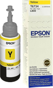 EPSON Tusz Żółty T67344A=C13T67344A  6400 str.  70 ml
