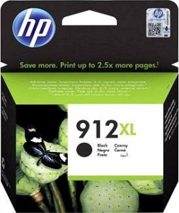 Tusz HP czarny HP 912XL  HP912XL=3YL84AE  825 str.