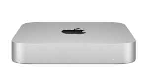 Mac mini: Apple M1 chip with 8‑core CPU and 8‑core GPU, 8GB/512GB SSD