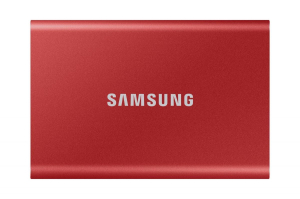 Dysk twardy Samsung Portable SSD T7 1TB czerwony (MU-PC1T0R/WW)