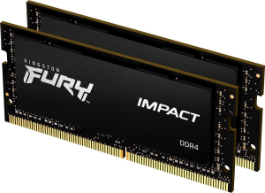Pamięć - Kingston Fury Impact 32GB [2x16GB 2666MHz DDR4 CL15 SODIMM]