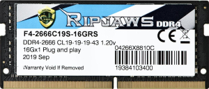 Pamięć G.SKILL Ripjaws 16GB (F4-2666C19S-16GRS)