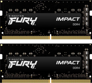 Pamięć - Kingston Fury Impact 32GB [2x16GB 2666MHz DDR4 CL16 SODIMM]