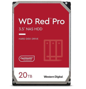 Dysk HDD WD Red Pro WD201KFGX (20 TB ; 3.5 ; 512 MB; 7200 obr/min)