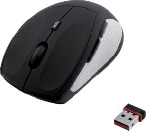 Mysz IBOX JAY PRO OPTYCZNA BEZPRZEWODOWA USB IMOS603 (optyczna; 1600 DPI; kolor czarny)